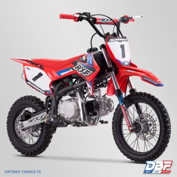 Dirt bike sano rxf rookie 125cc Rouge, photo 1 sur Dirt Bike France