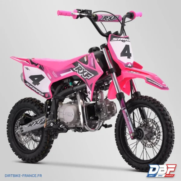 Dirt bike sano rxf rookie 125cc semi-auto 2024 Rose, photo 1 sur Dirt Bike France