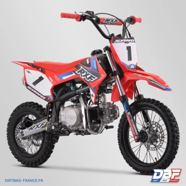 Dirt bike sano rxf rookie 125cc semi-auto 2024 Rouge, photo 1 sur Dirt Bike France