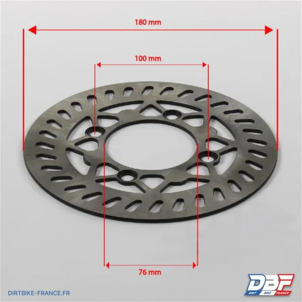 Disque de frein ø76mm 180mm, photo 2 sur Dirt Bike France