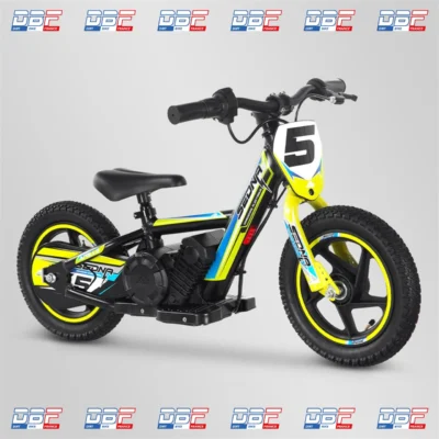 Draisienne électrique apollo sedna 12" Jaune Dirt Bike France