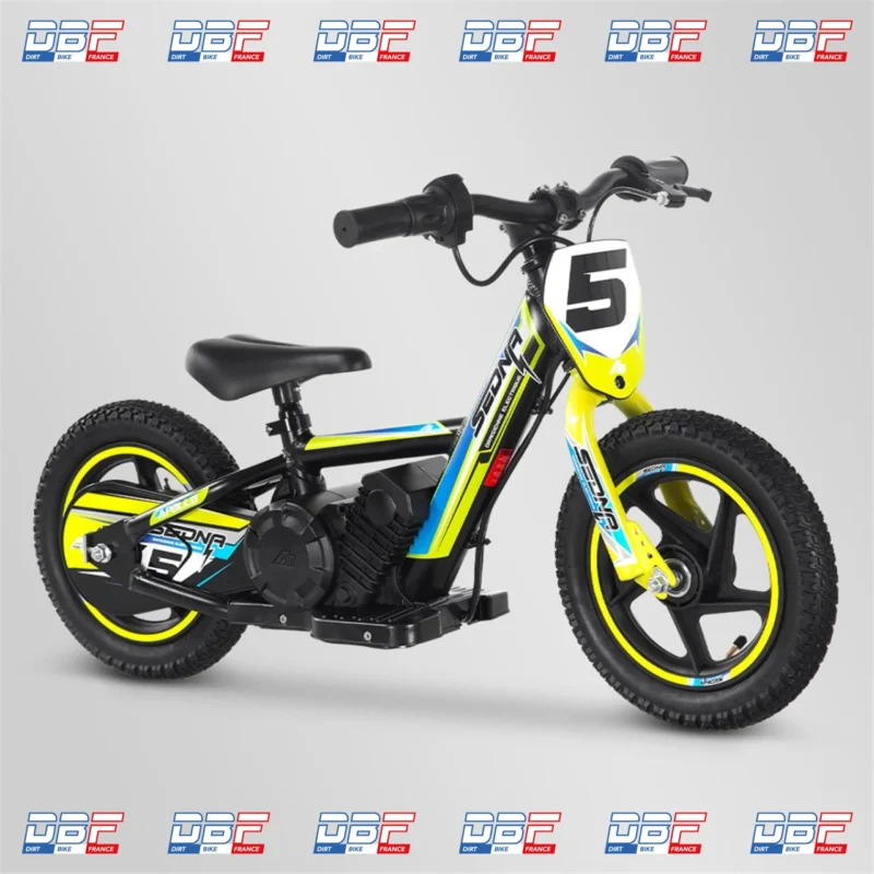 Draisienne électrique apollo sedna 12″ Jaune, Dirt Bike France - Photo N°1