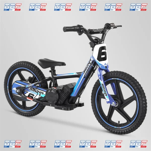 Draisienne électrique apollo sedna 16" plus Bleu Dirt Bike France