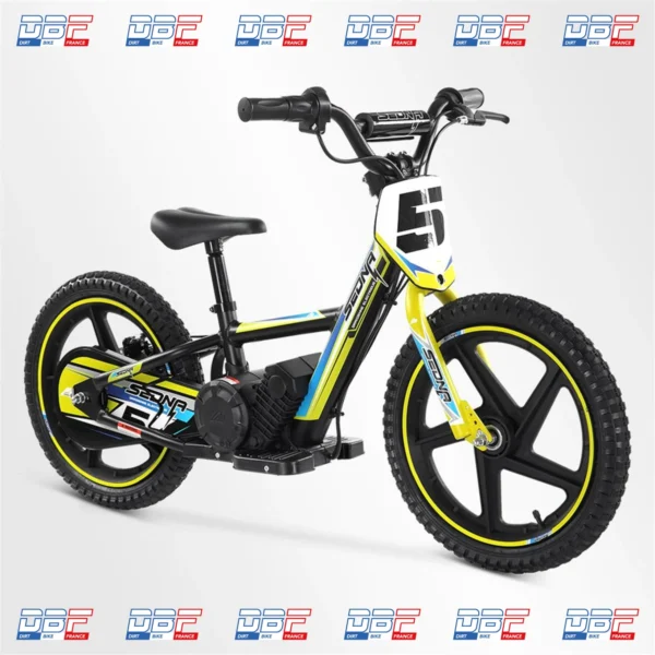 Draisienne électrique apollo sedna 16" plus Jaune Dirt Bike France