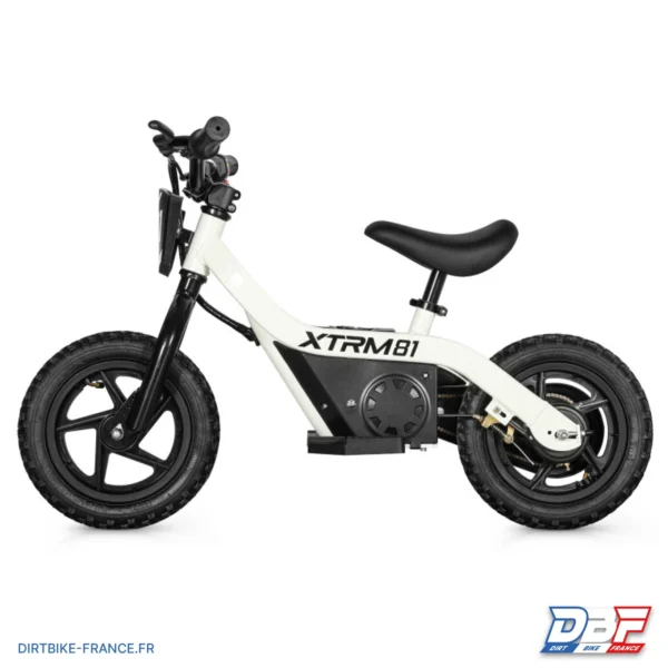 Draisienne électrique pour enfant 24V 100W DX 12 BLANC, photo 3 sur Dirt Bike France