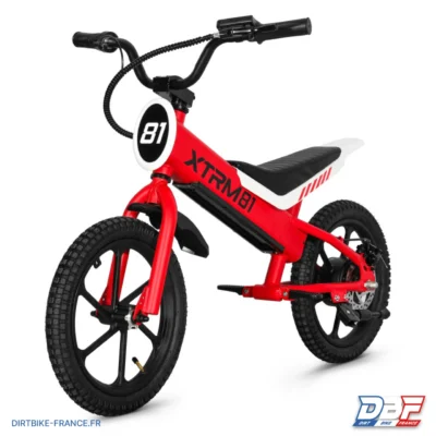 Draisienne électrique pour enfant 36V 350W DX 16 ROUGE, photo 2 sur Dirt Bike France