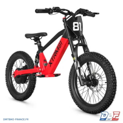 Draisienne électrique pour enfant 36V 500W DX 18 ROUGE, photo 1 sur Dirt Bike France
