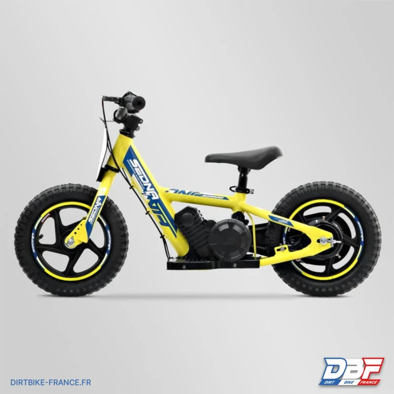 Draisienne électrique sano sedna race 12″ Jaune, Dirt Bike France - Photo N°5
