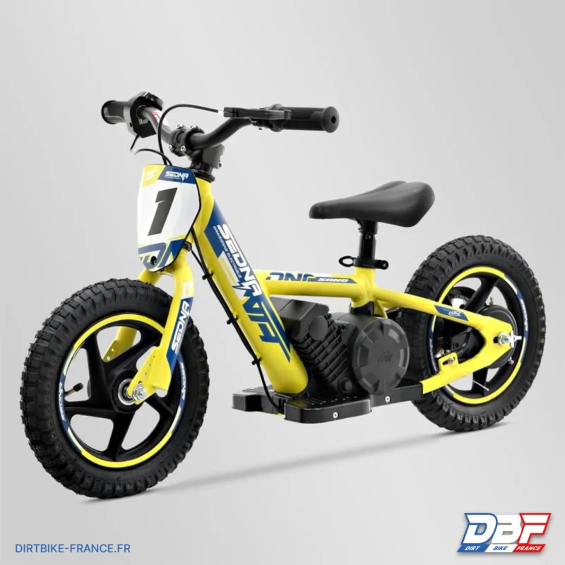 Draisienne électrique sano sedna race 12″ Jaune, Dirt Bike France - Photo N°6