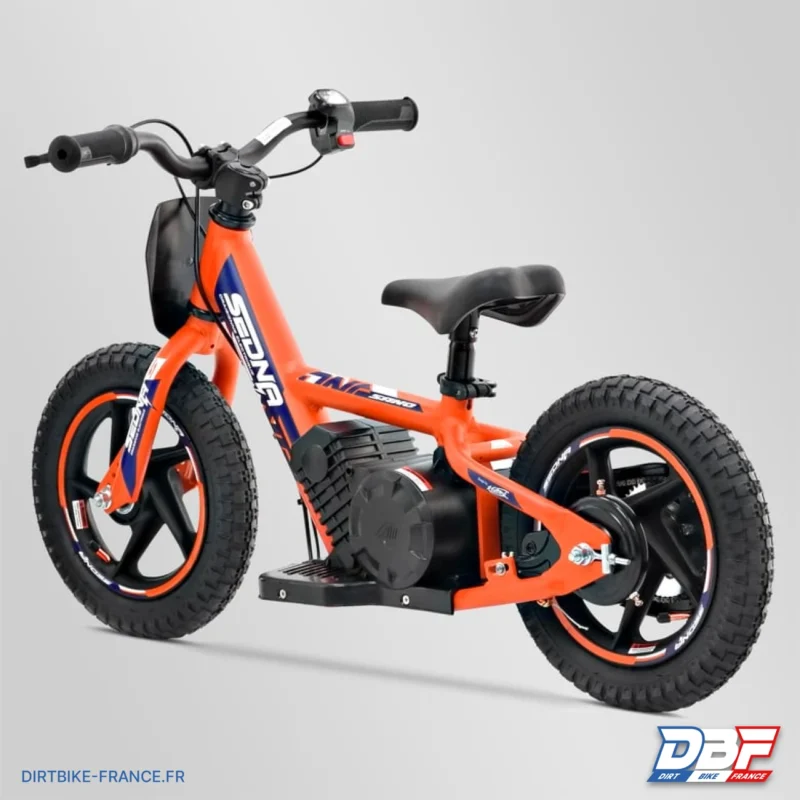 Draisienne électrique sano sedna race 12″ Orange, Dirt Bike France - Photo N°4