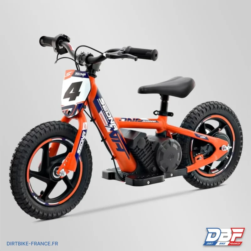 Draisienne électrique sano sedna race 12″ Orange, Dirt Bike France - Photo N°6