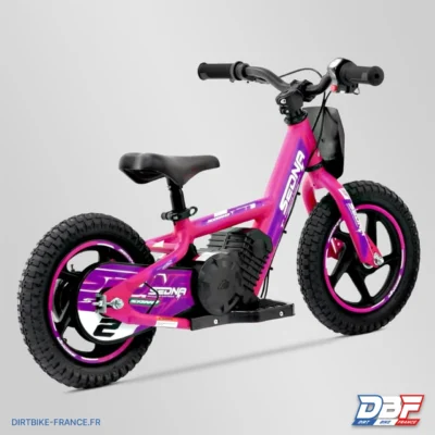 Draisienne électrique sano sedna race 12" Rose, photo 3 sur Dirt Bike France