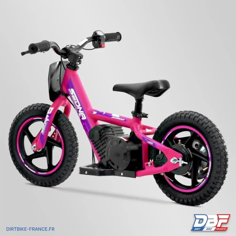 Draisienne électrique sano sedna race 12″ Rose, Dirt Bike France - Photo N°4