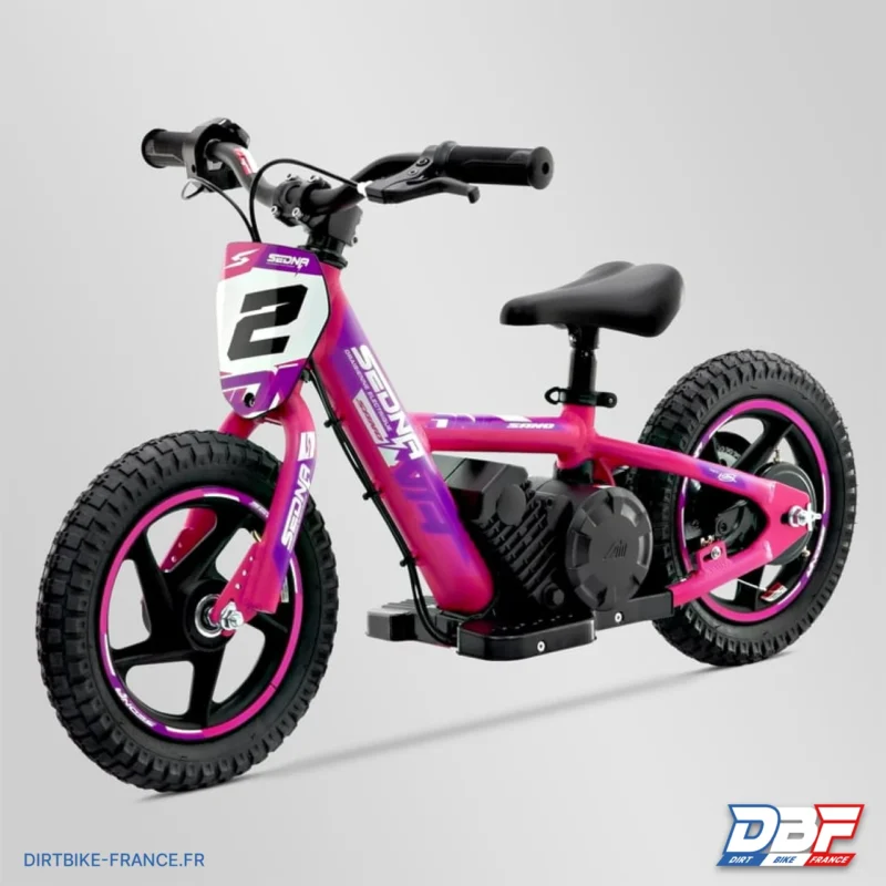 Draisienne électrique sano sedna race 12″ Rose, Dirt Bike France - Photo N°6