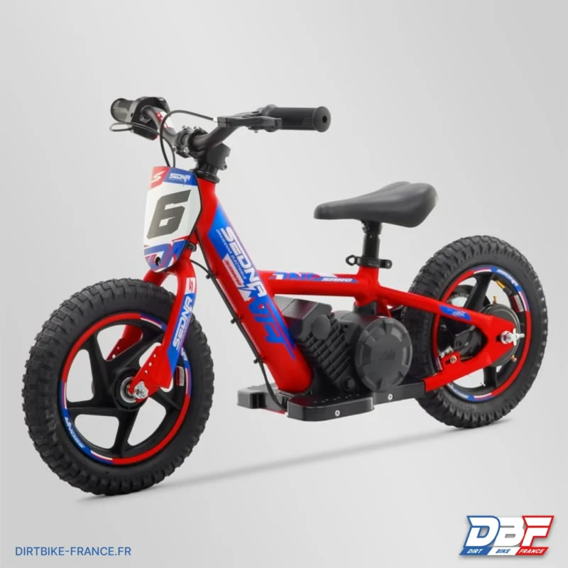 Draisienne électrique sano sedna race 12″ Rouge, Dirt Bike France - Photo N°6