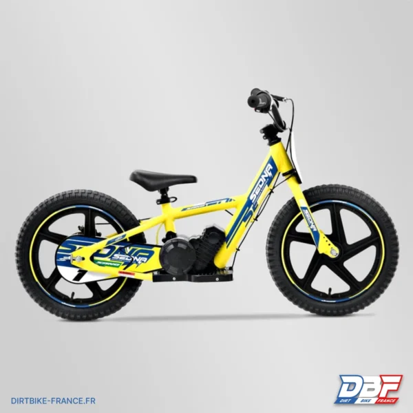 Draisienne électrique sano sedna race 16" plus Jaune, photo 2 sur Dirt Bike France