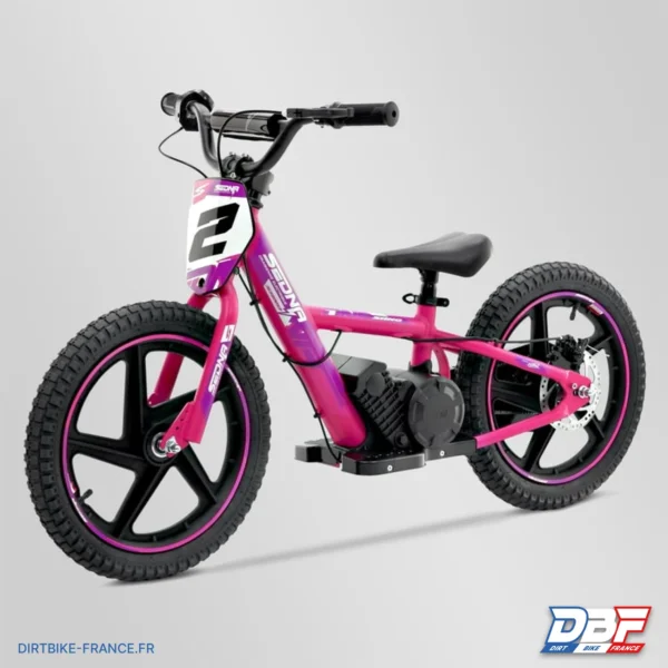 Draisienne électrique sano sedna race 16" plus Rose, photo 6 sur Dirt Bike France