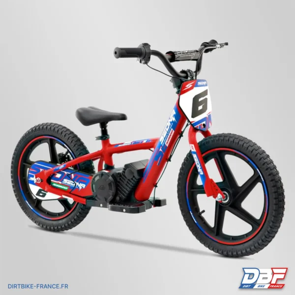 Draisienne électrique sano sedna race 16" plus Rouge, photo 1 sur Dirt Bike France