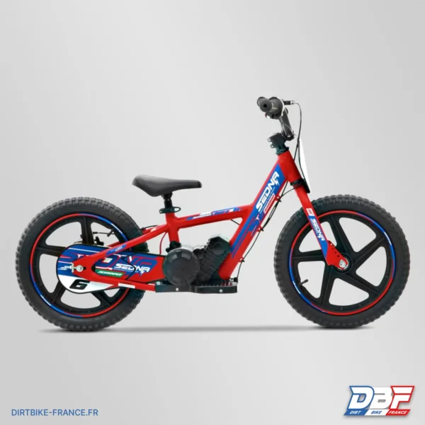 Draisienne électrique sano sedna race 16" plus Rouge, photo 2 sur Dirt Bike France