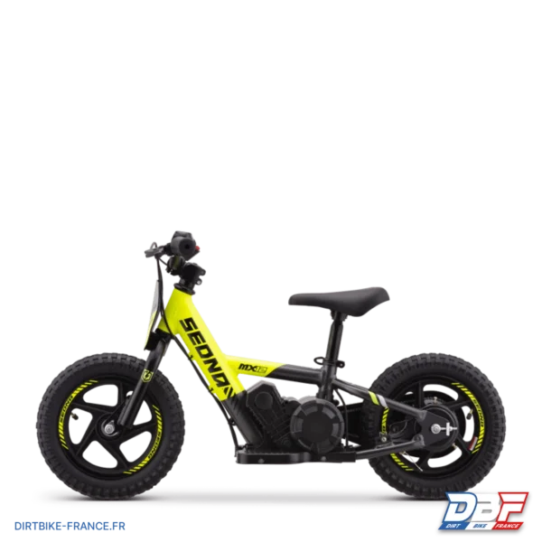 Draisienne électrique sedna mx 12" Jaune, photo 4 sur Dirt Bike France