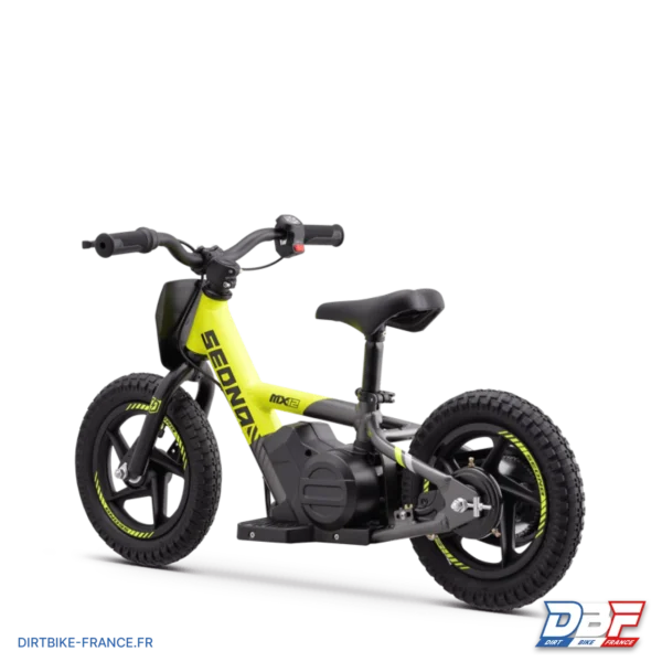 Draisienne électrique sedna mx 12" Jaune, photo 4 sur Dirt Bike France