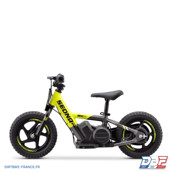 Draisienne électrique sedna mx 12" Jaune, photo 5 sur Dirt Bike France