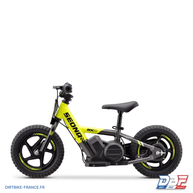 Draisienne électrique sedna mx 12″ Jaune, Dirt Bike France - Photo N°5
