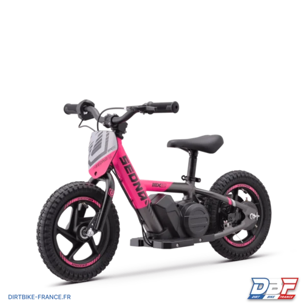 Draisienne électrique sedna mx 12" Rose, photo 6 sur Dirt Bike France
