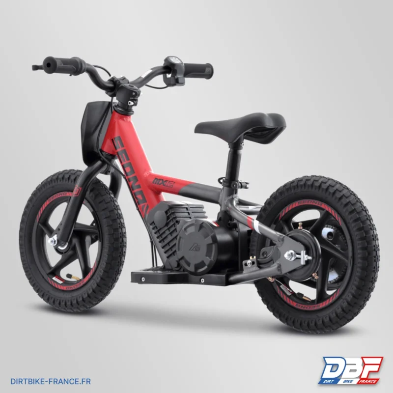 Draisienne électrique sedna mx 12″ Rouge, Dirt Bike France - Photo N°2