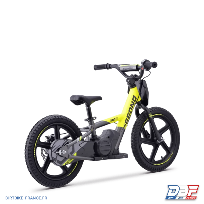 Draisienne électrique sedna mx 16″ Jaune, Dirt Bike France - Photo N°2