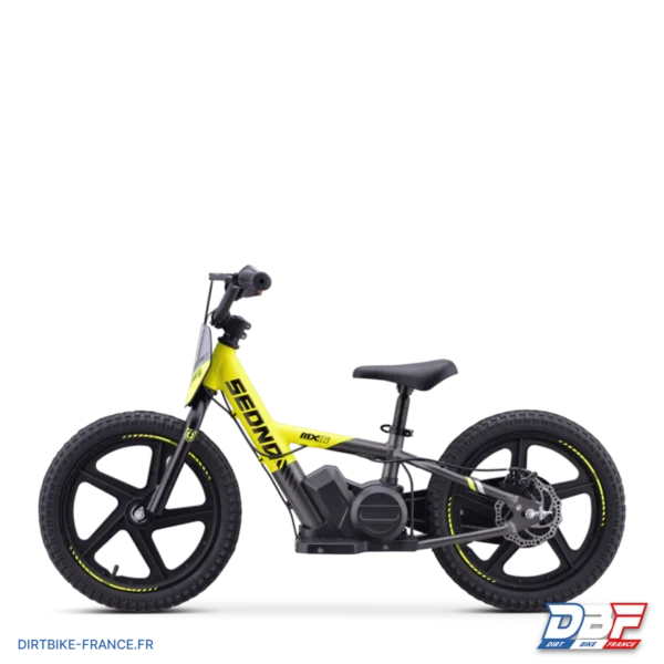 Draisienne électrique sedna mx 16" Jaune, photo 5 sur Dirt Bike France