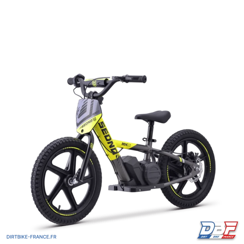 Draisienne électrique sedna mx 16″ Jaune, Dirt Bike France - Photo N°6