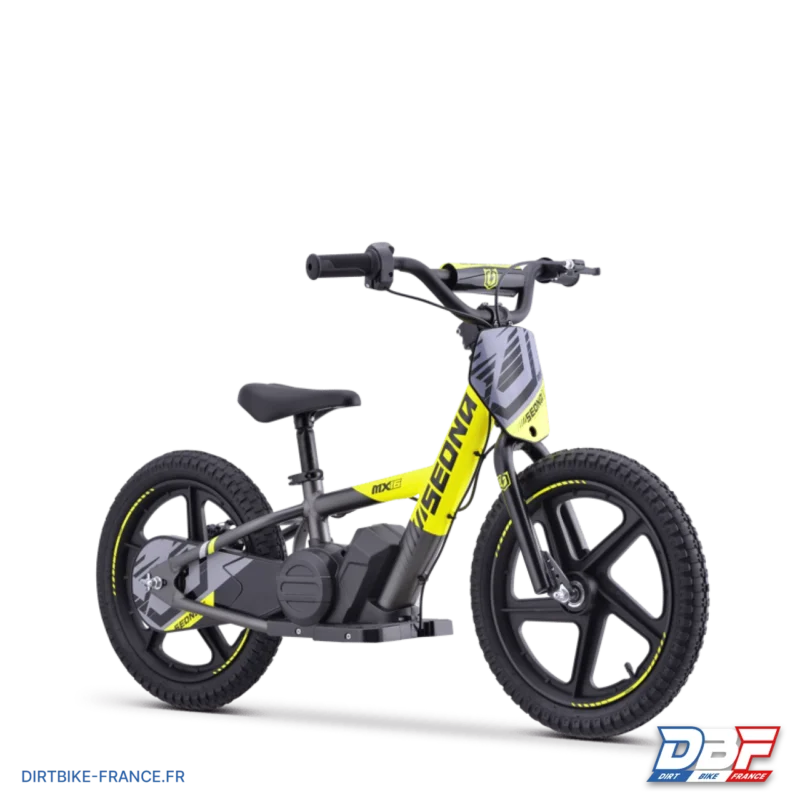 Draisienne électrique sedna mx 16″ Jaune, Dirt Bike France - Photo N°7