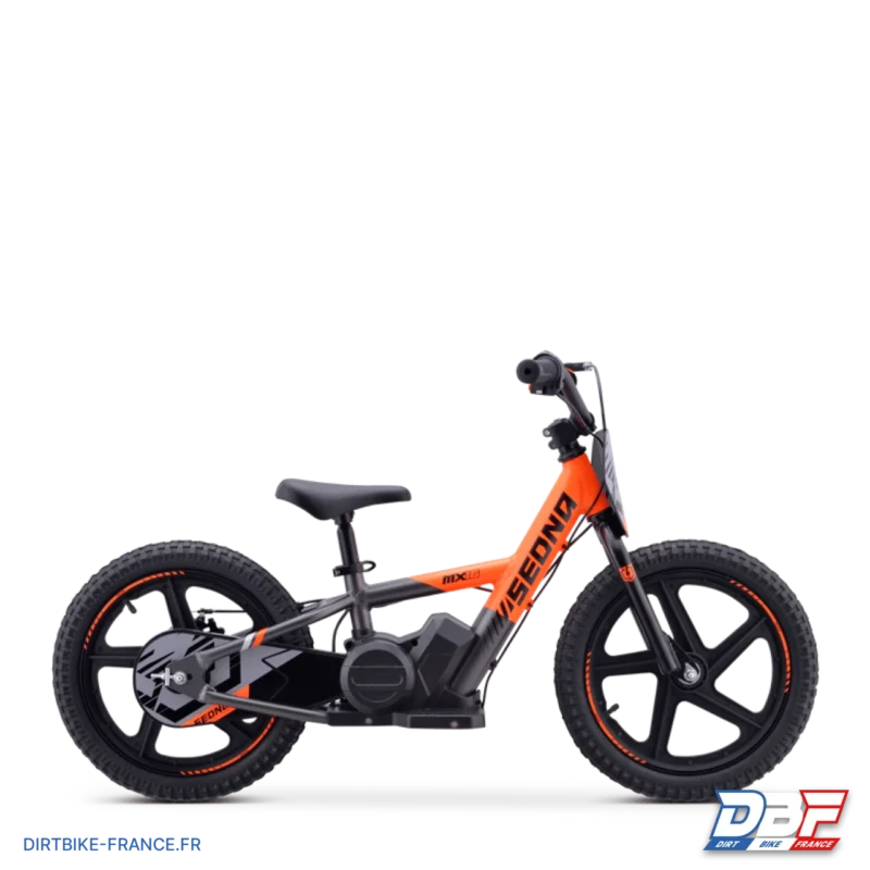 Draisienne électrique sedna mx 16″ Orange, Dirt Bike France - Photo N°1