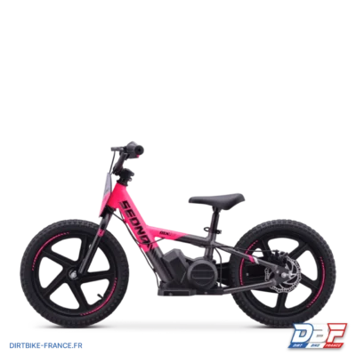Draisienne électrique sedna mx 16" Rose, photo 5 sur Dirt Bike France