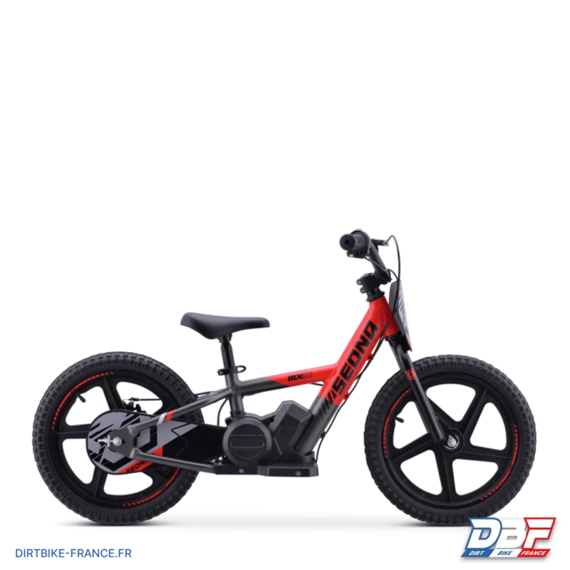 Draisienne électrique sedna mx 16″ Rouge, Dirt Bike France - Photo N°1