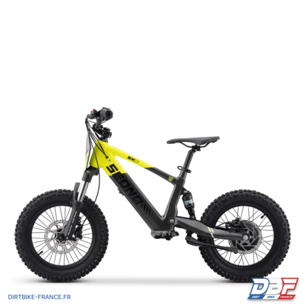 Draisienne électrique sedna sx 16" Jaune, photo 5 sur Dirt Bike France