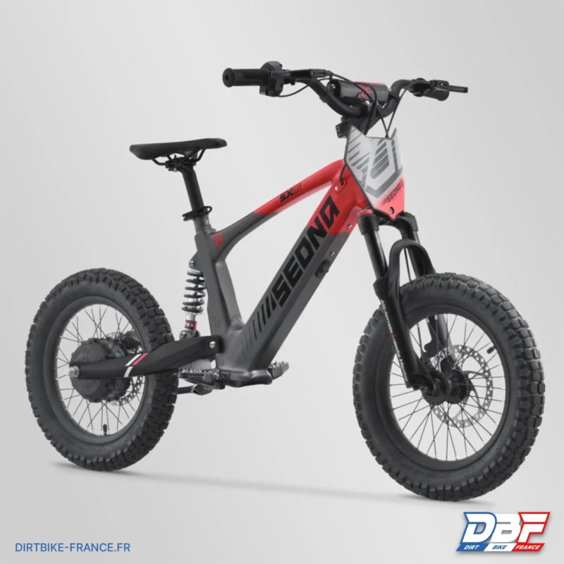 Draisienne électrique sedna sx 16″ Rouge, Dirt Bike France - Photo N°1