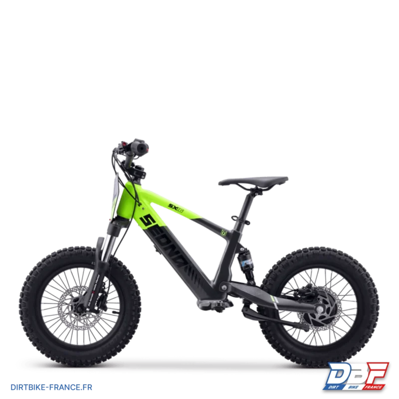 Draisienne électrique sedna sx 16″ Vert, Dirt Bike France - Photo N°5