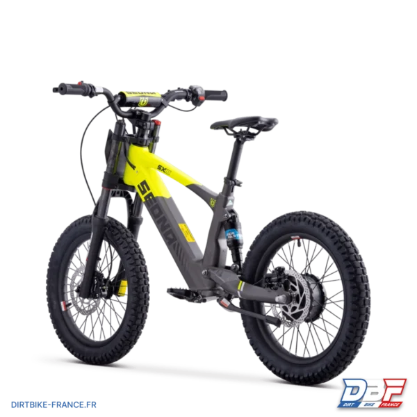 Draisienne électrique sedna sx 18" Jaune, photo 4 sur Dirt Bike France