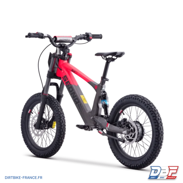 Draisienne électrique sedna sx 18" Rose, photo 4 sur Dirt Bike France
