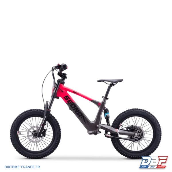 Draisienne électrique sedna sx 18" Rose, photo 5 sur Dirt Bike France
