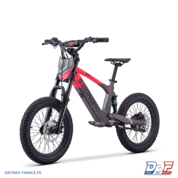 Draisienne électrique sedna sx 18" Rose, photo 6 sur Dirt Bike France