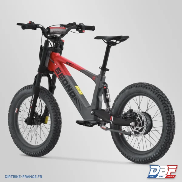 Draisienne électrique sedna sx 18" Rouge, photo 2 sur Dirt Bike France
