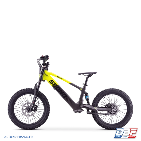 Draisienne électrique sedna sx 20" Jaune, photo 5 sur Dirt Bike France