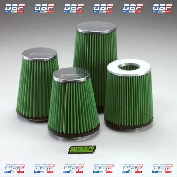 Filtre a air green diam 50mm, PIECES DETACHEES Dirt Bike France