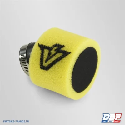 Filtre a air volt performance 38mm Jaune, photo 1 sur Dirt Bike France