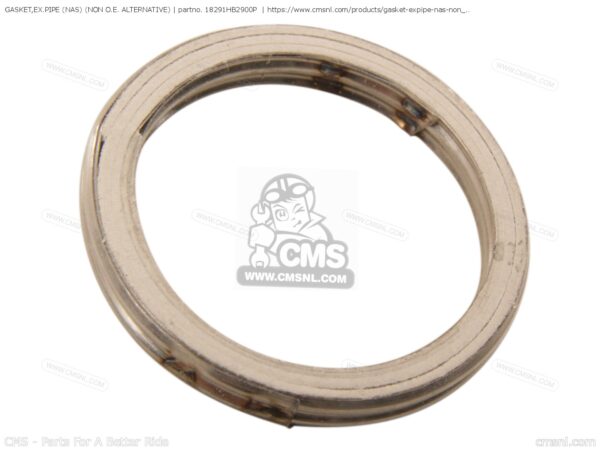 GASKET,EX.PIPE (NAS) (NON O.E. ALTERNATIVE) | partno. 18291HB2900P  | https://www.cmsnl.com/products/gasket-expipe-nas-non_18291hb2900p/CMS – Parts For A Better Ridecmsnl.com