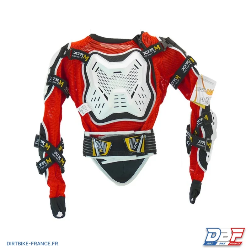 Gilet de protection rigide adulte XTRM FACTORY 81, XXS, Dirt Bike France - Photo N°1