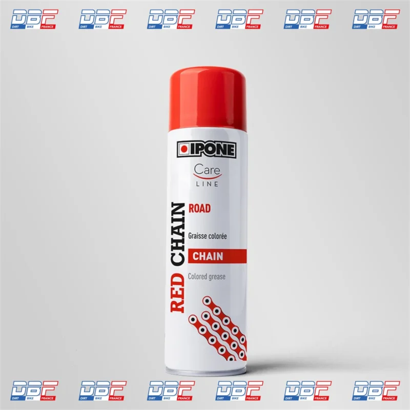 Graisse de chaine ipone rouge 250ml, Dirt Bike France - Photo N°1